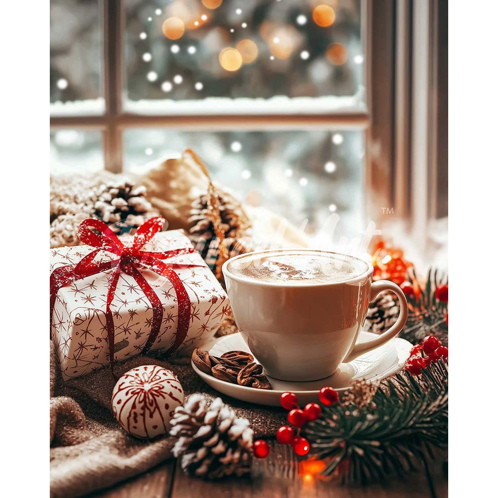 Diamond Painting - Holiday Coffee Time