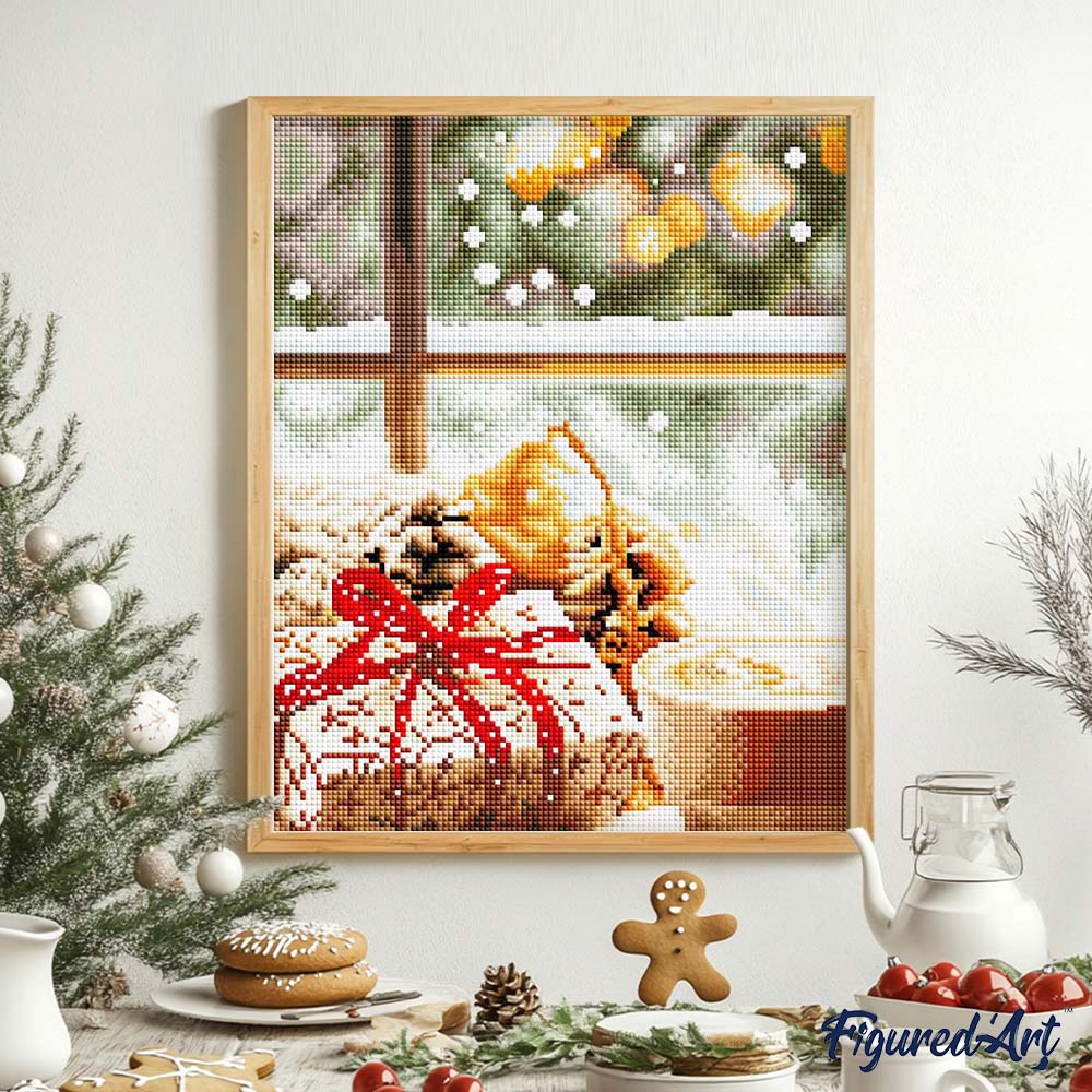Diamond Painting - Holiday Coffee Time