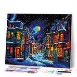 Diamond Painting - Crescent Over Winter