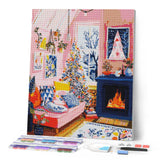 Diamond Painting - Artistic Holiday Corner
