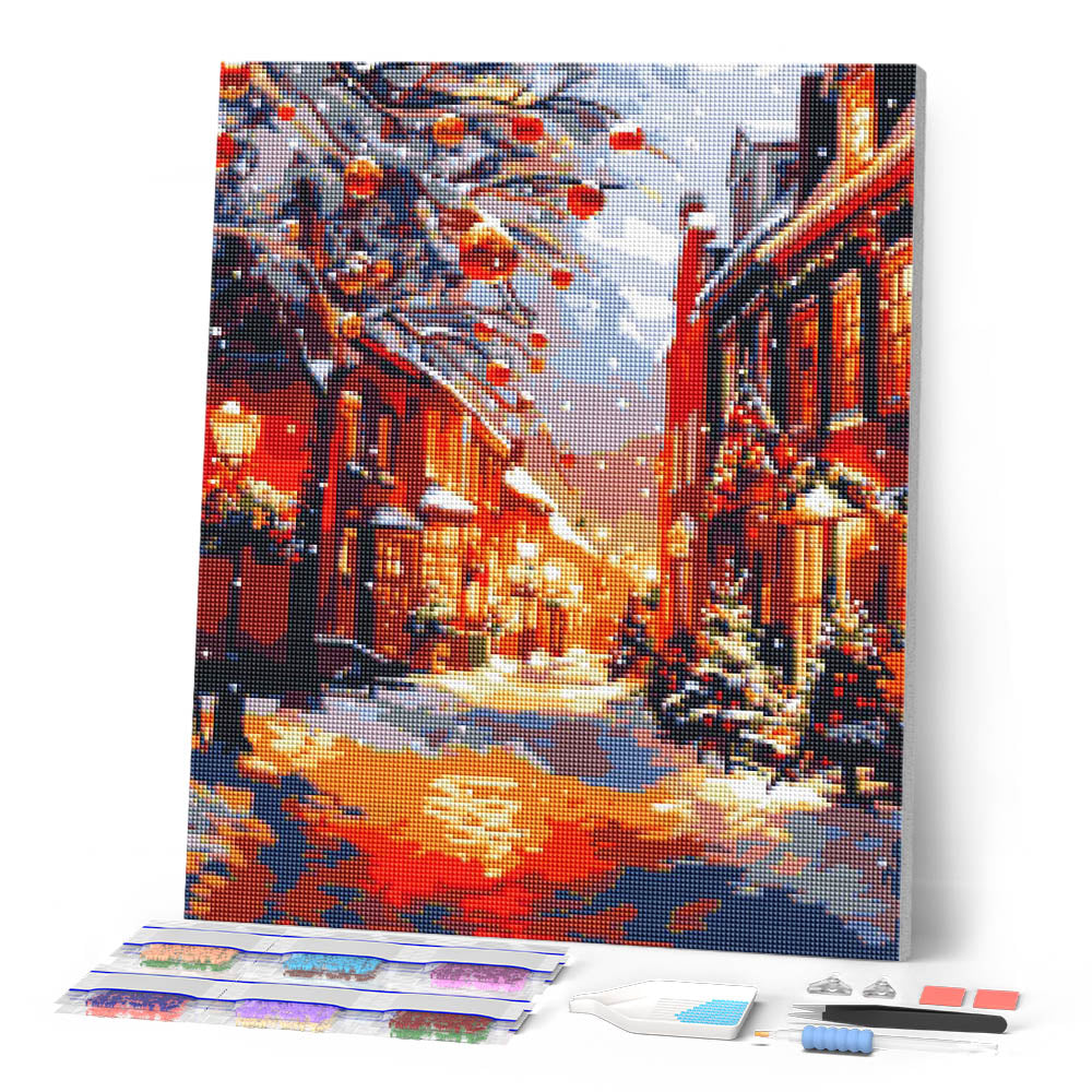 Diamond Painting - Golden Hour Christmas