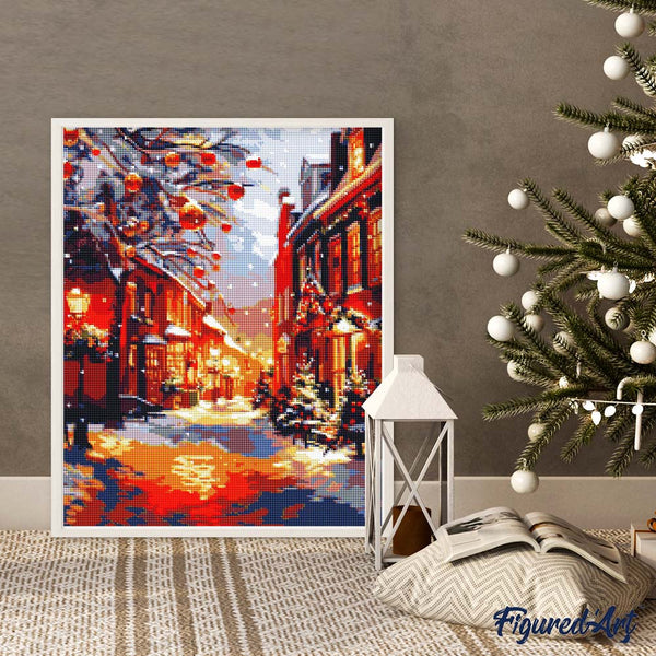 Diamond Painting - Golden Hour Christmas