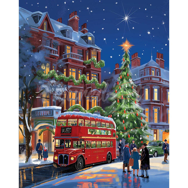 Diamond Painting - London Christmas Street