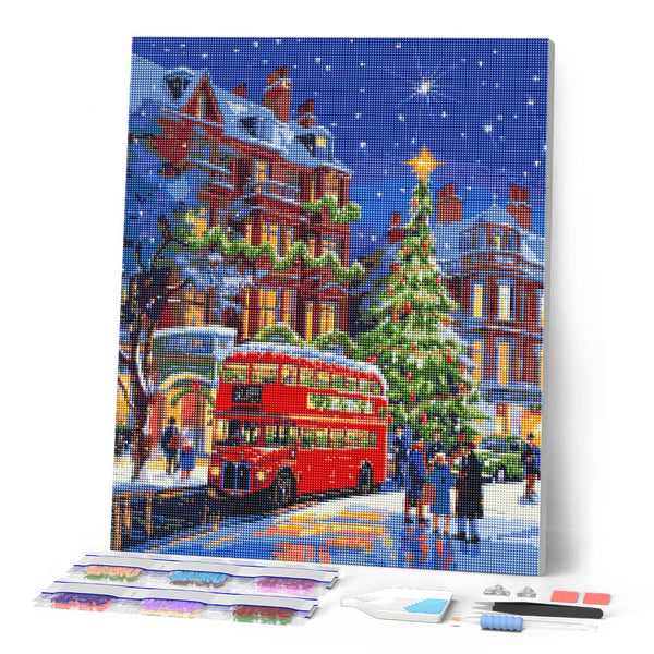Diamond Painting - London Christmas Street