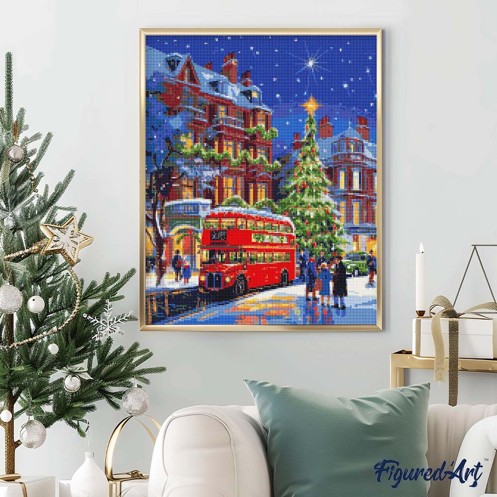 Diamond Painting - London Christmas Street