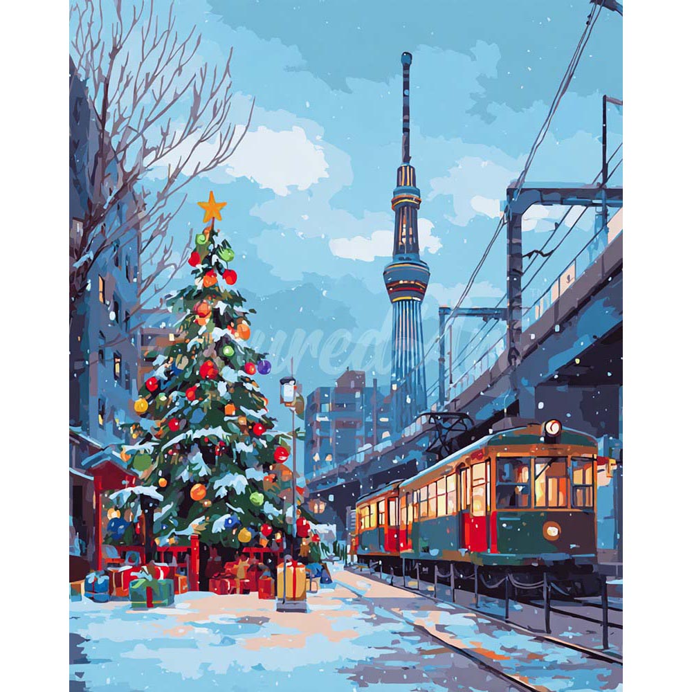 Diamond Painting - Christmas in Tokyo