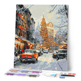 Diamond Painting - New York Winter Street