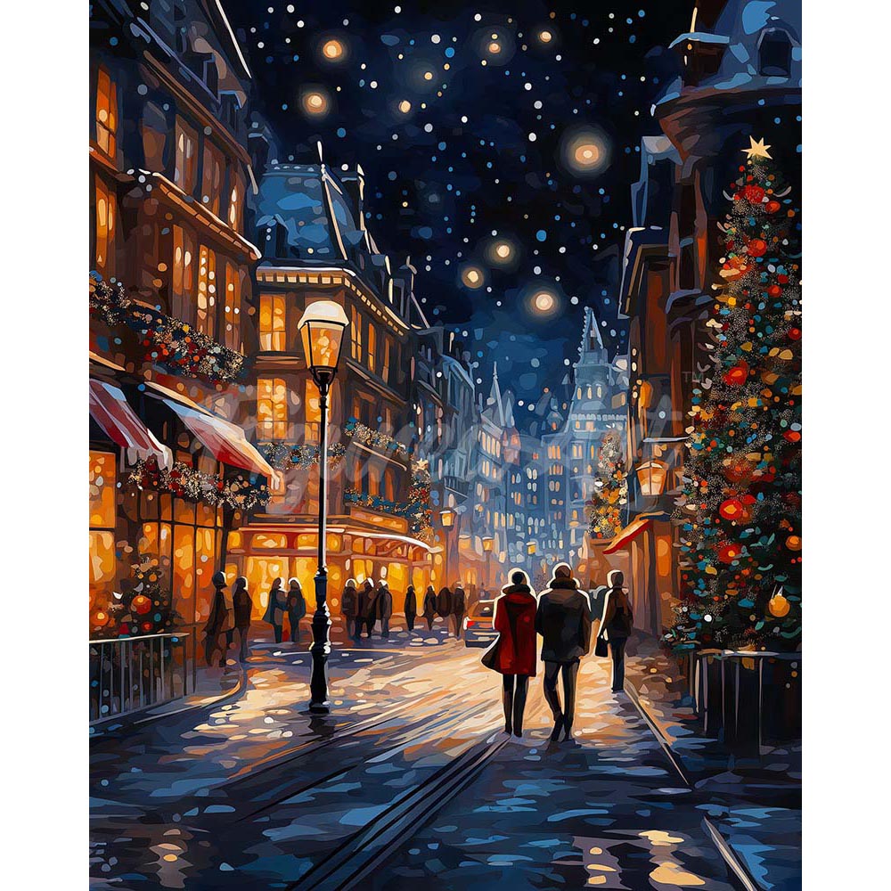 Diamond Painting - Starry Christmas Stroll