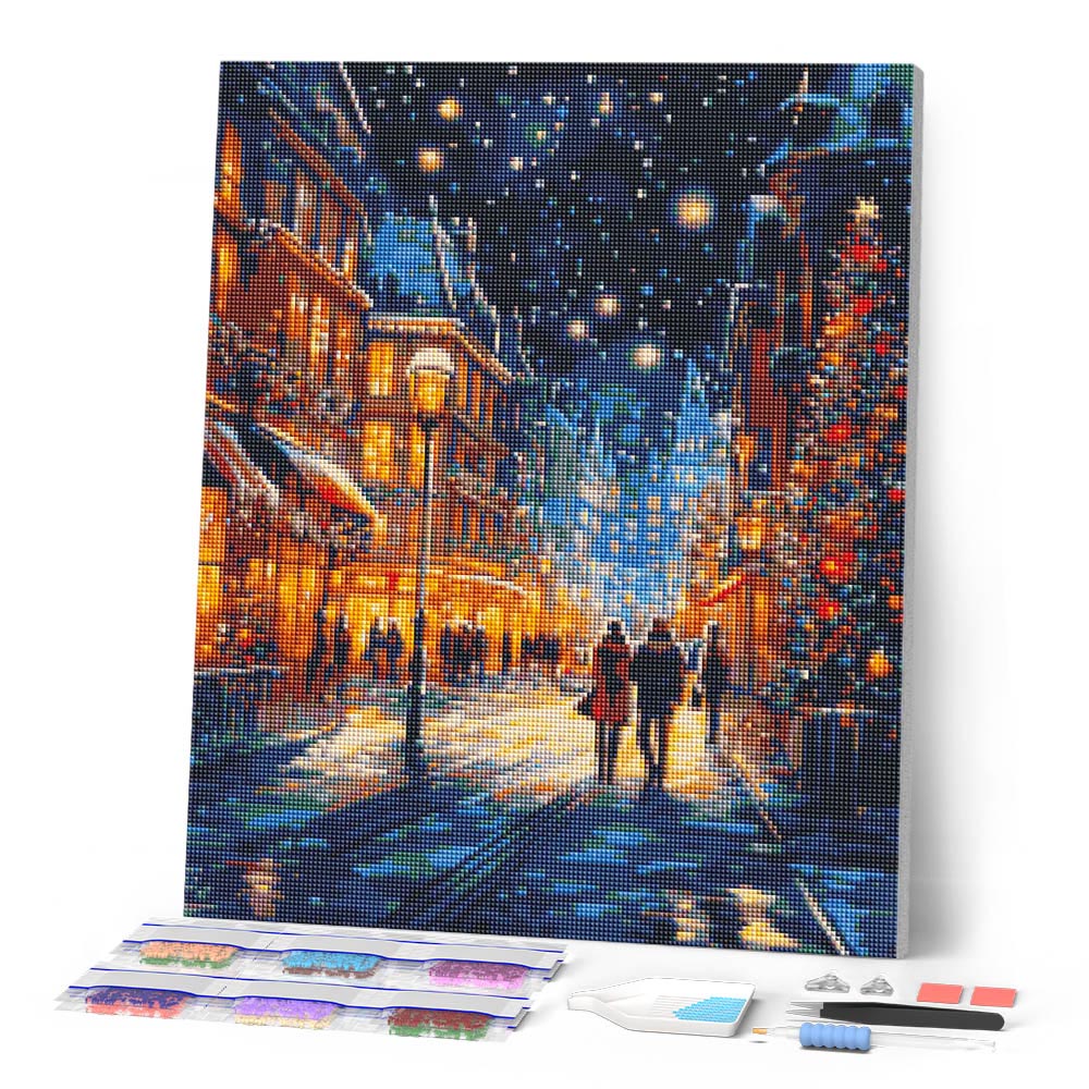 Diamond Painting - Starry Christmas Stroll