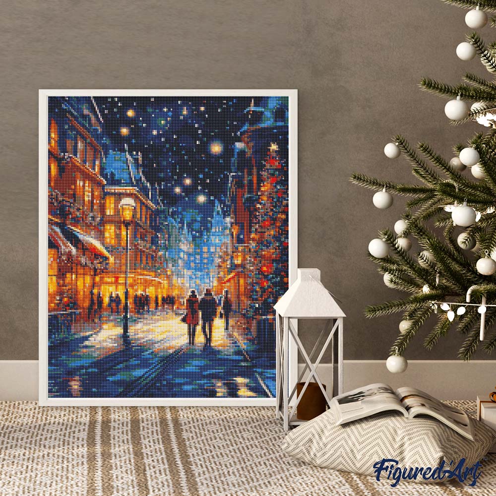 Diamond Painting - Starry Christmas Stroll