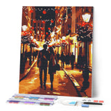 Diamond Painting - Romantic Christmas Night
