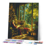 Diamond Painting - Santa's Quiet Time