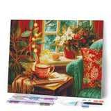 Diamond Painting - Holiday Coffee Corner