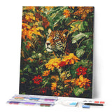 Diamond Painting - Leopard in Fall