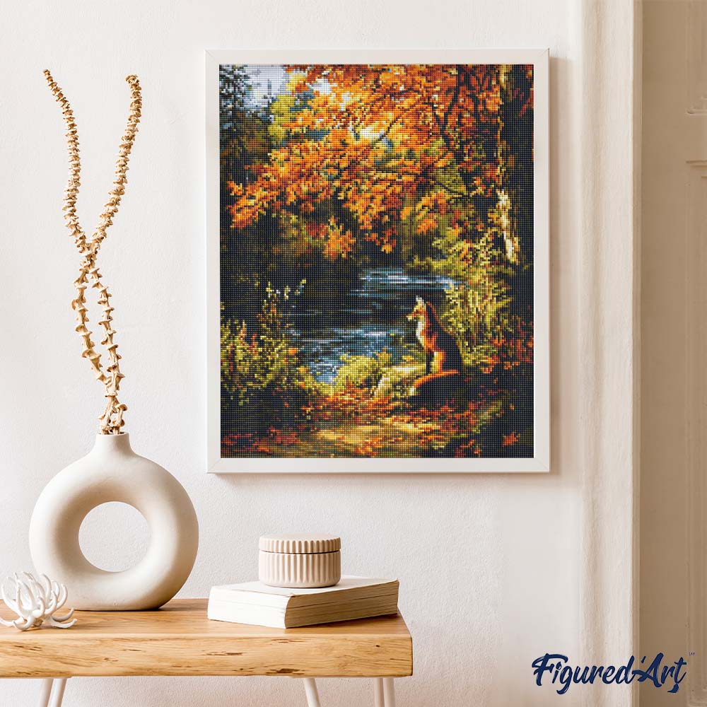 Diamond Painting - Red Fox by River