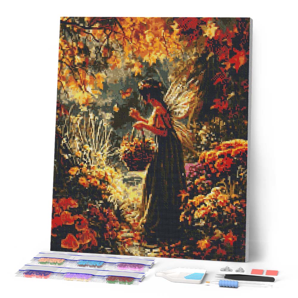 Diamond Painting - Fairy of Fall Garden