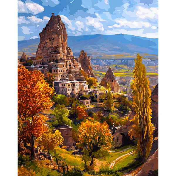 Diamond Painting - Cappadocia Rock Castle