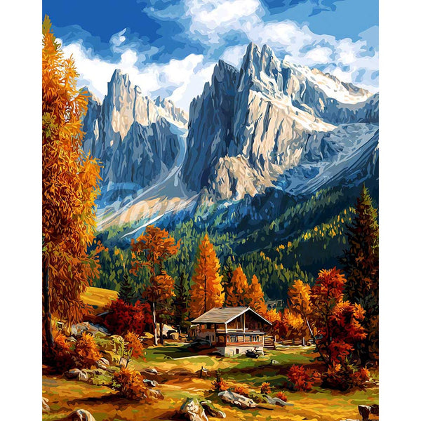 Diamond Painting - Fall in the Dolomites