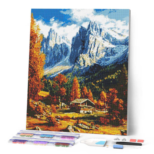 Diamond Painting - Fall in the Dolomites
