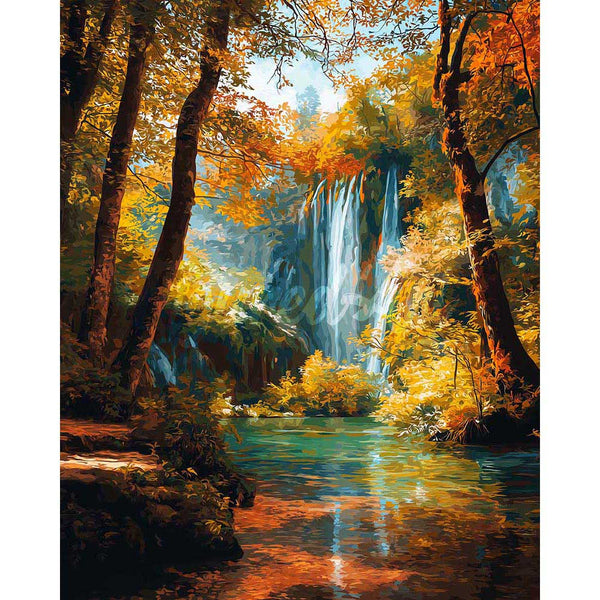 Diamond Painting - Fall Cascade