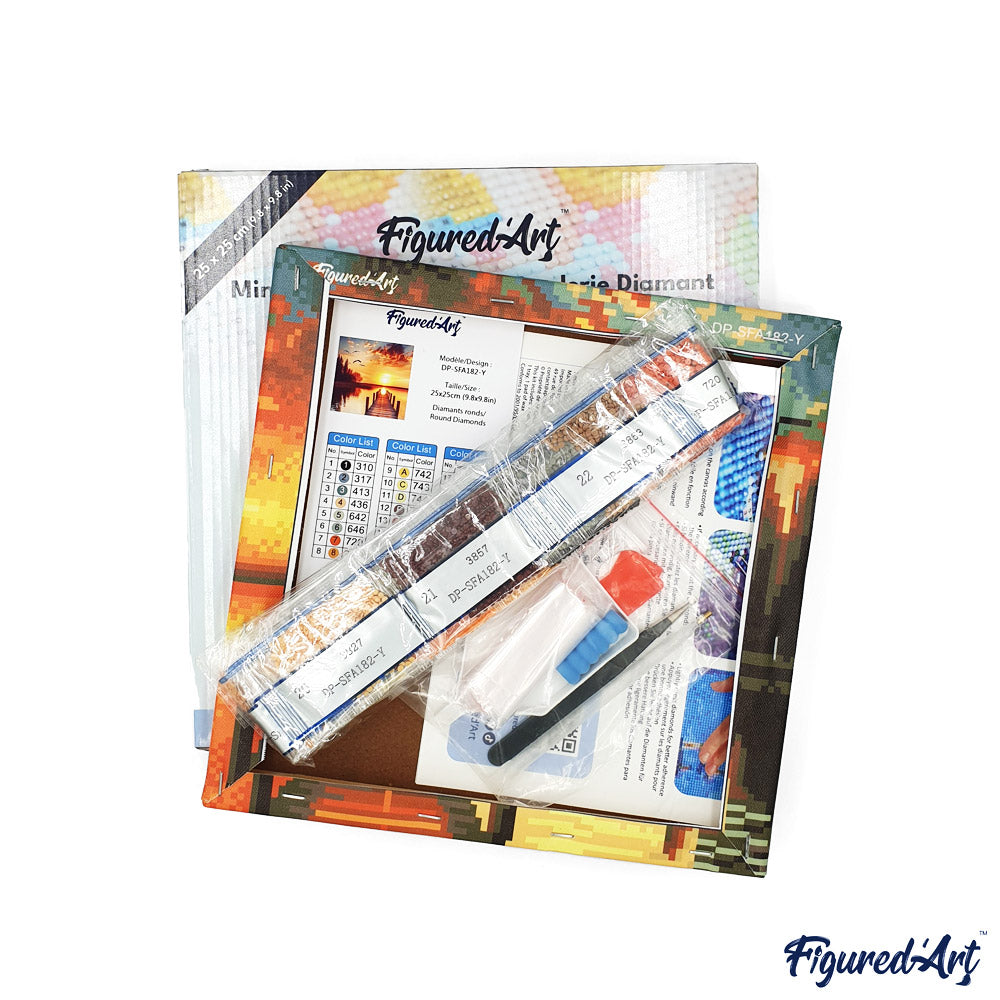 Mini Diamond Painting 10"x10" - Autumn in London City