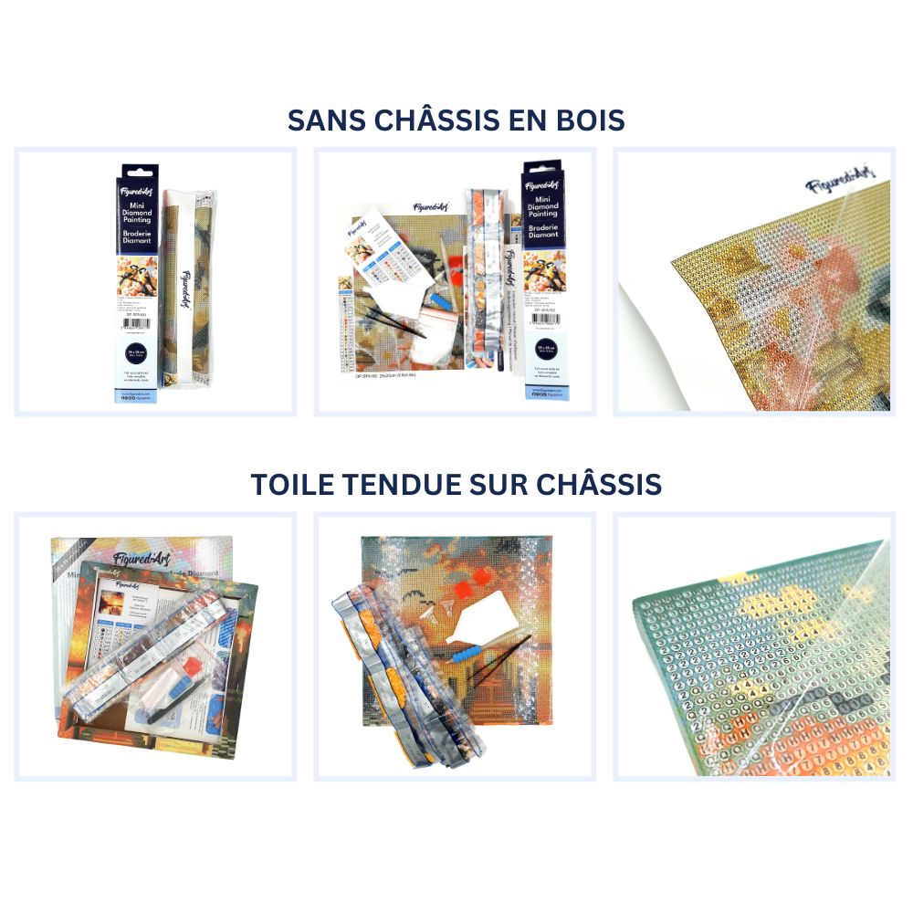 Mini Diamond Painting 10"x10" - Charming Little Witch