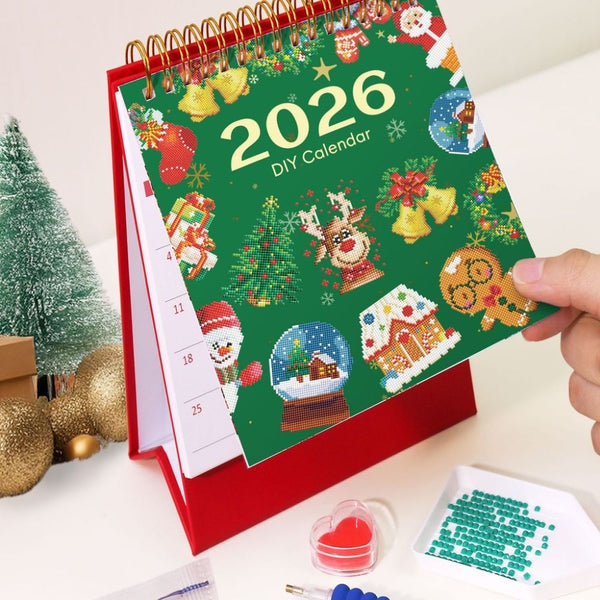 Diamond Painting Calendar 2026 - Christmas Icons