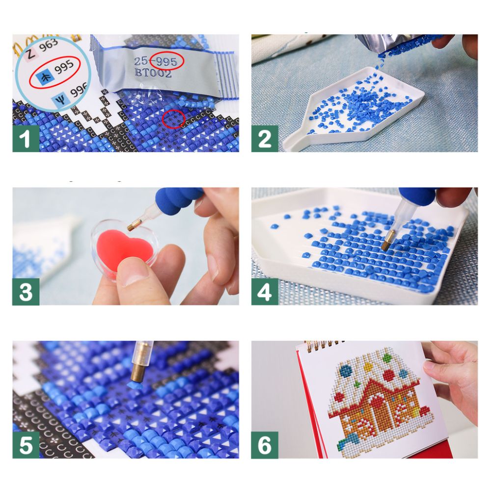 Diamond Painting Calendar 2026 - Christmas Icons