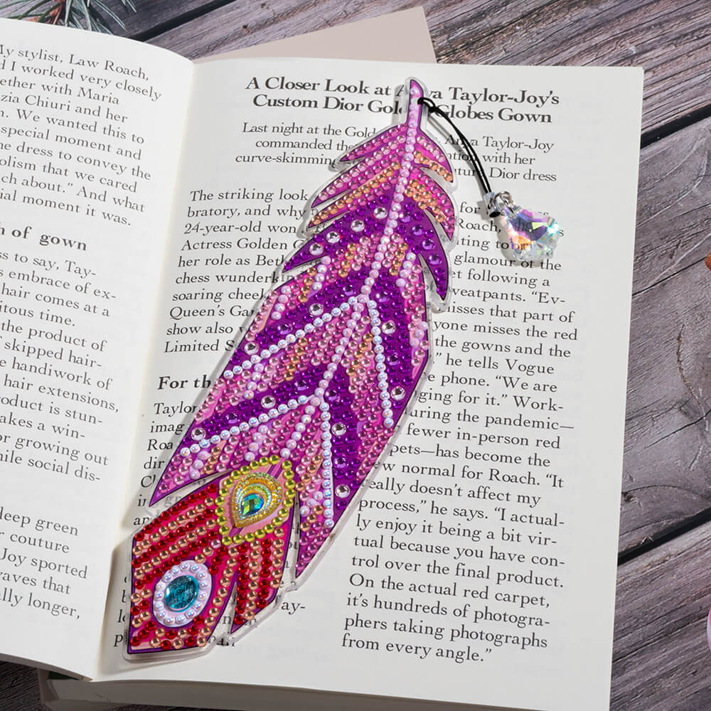 Diamond Painting 2x Bookmark Holder Magnet