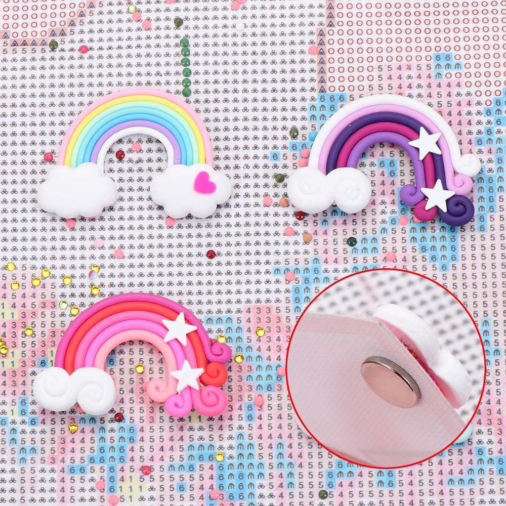 Diamond Painting Magnet Cover Holder / Rainbow 4 Colors