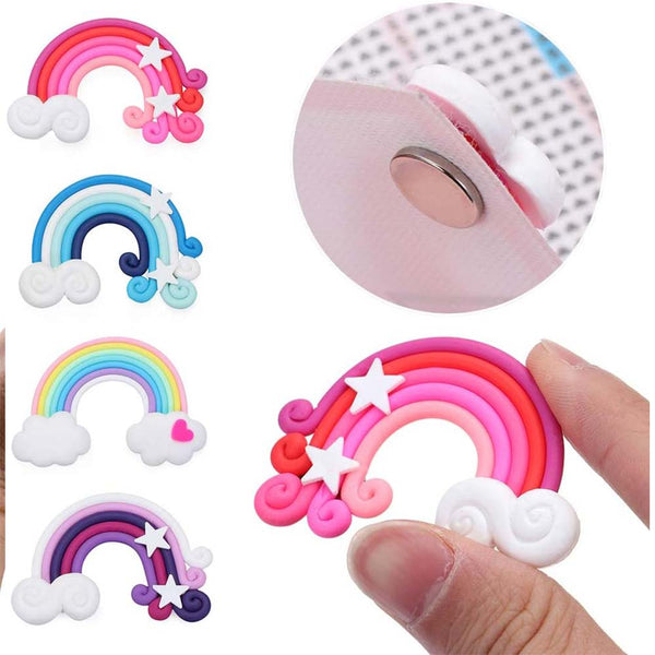 Diamond Painting Magnet Cover Holder / Rainbow 4 Colors