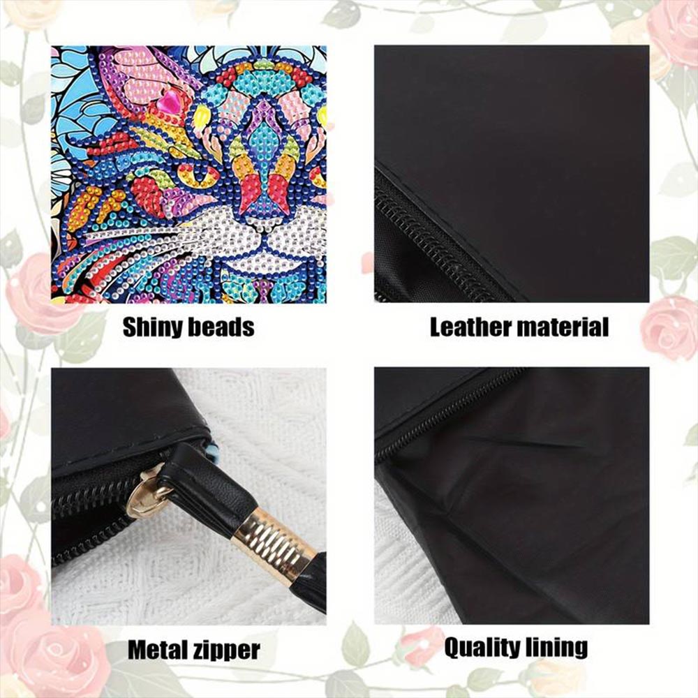 Diamond Painting Wrist Bag Cat