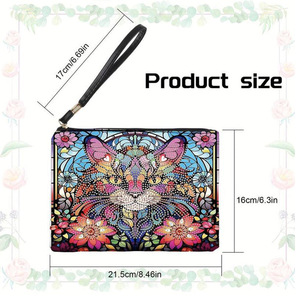 Diamond Painting Wrist Bag Cat