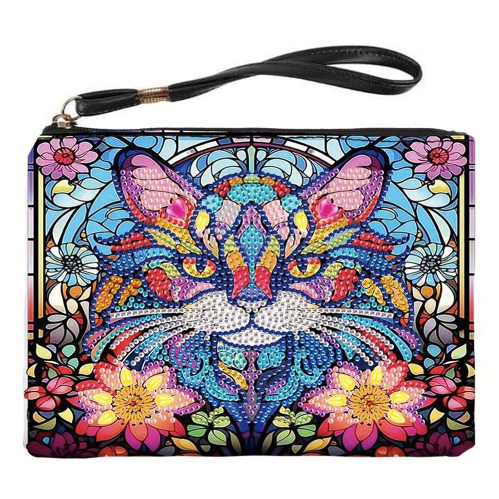 Diamond Painting Wrist Bag Cat