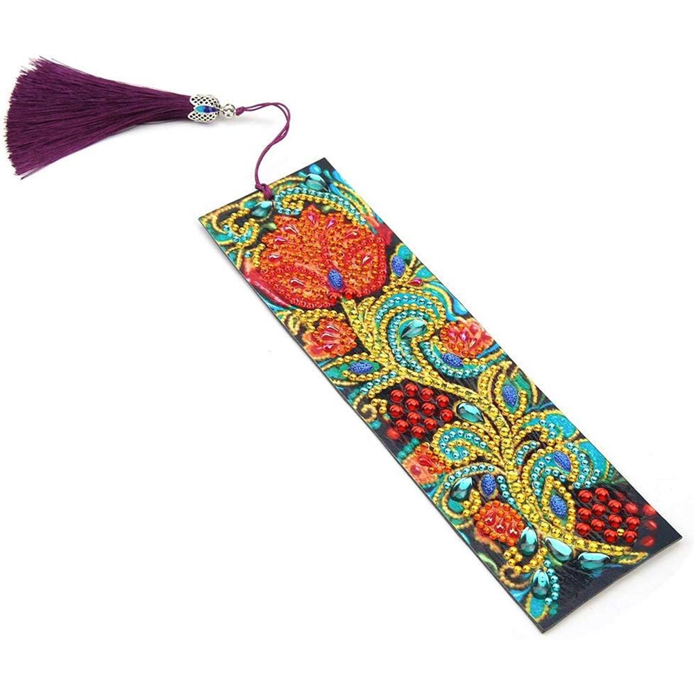 Diamond Painting Bookmark Flower