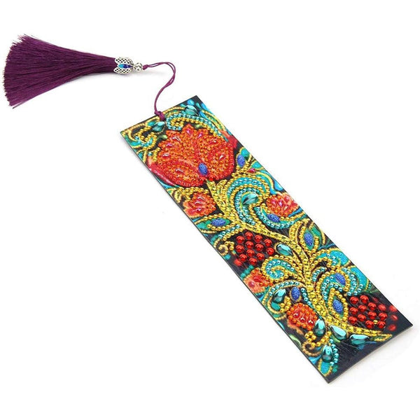Diamond Painting Bookmark Flower