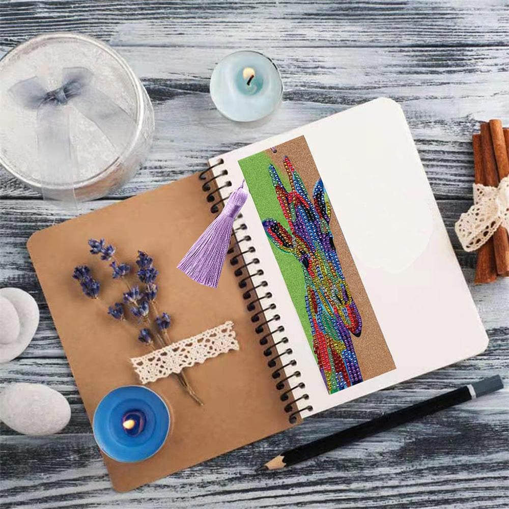 Diamond Painting Bookmark Giraffe