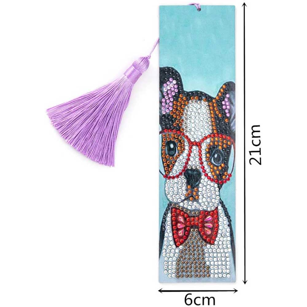 Diamond Painting Bookmark Dog