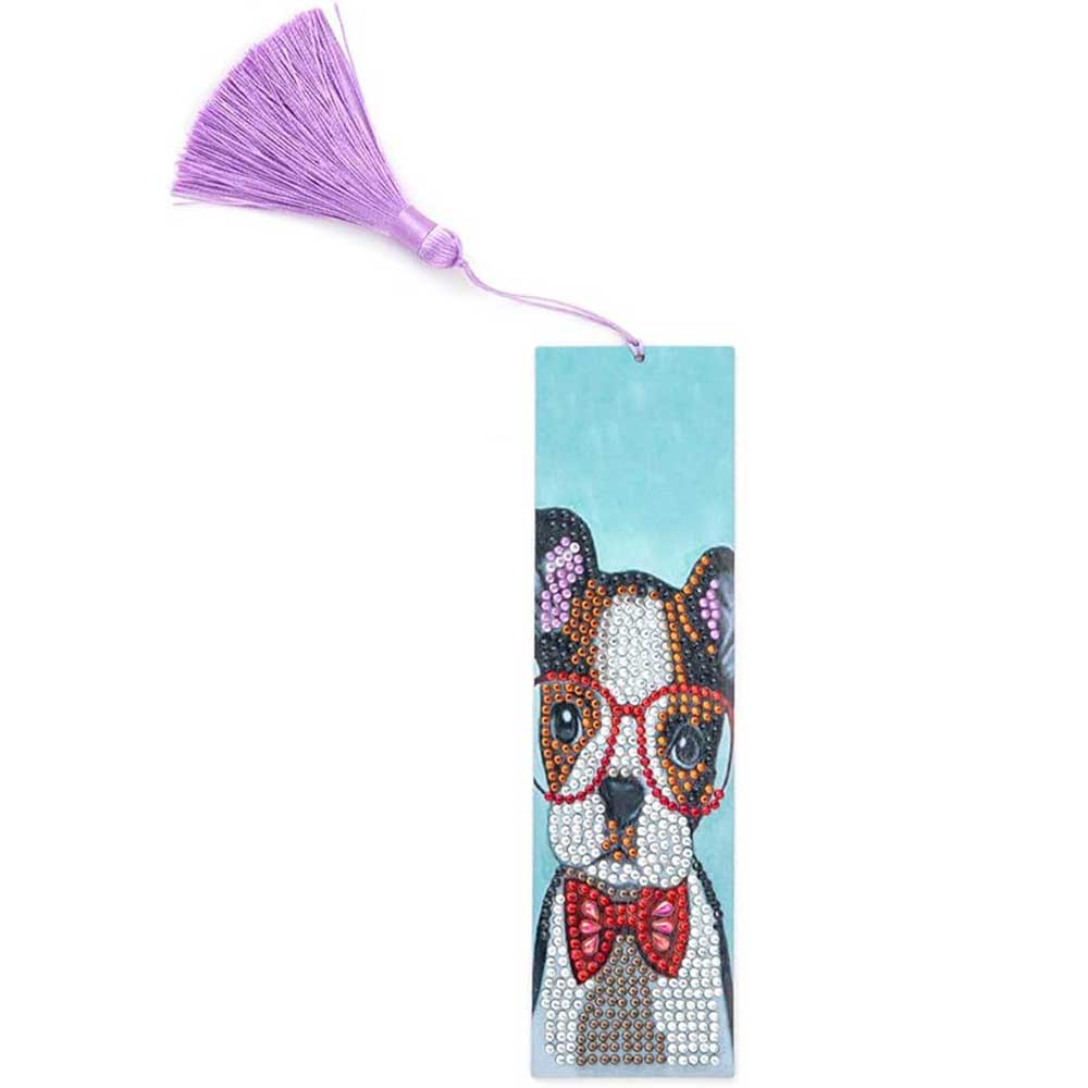 Diamond Painting Bookmark Dog
