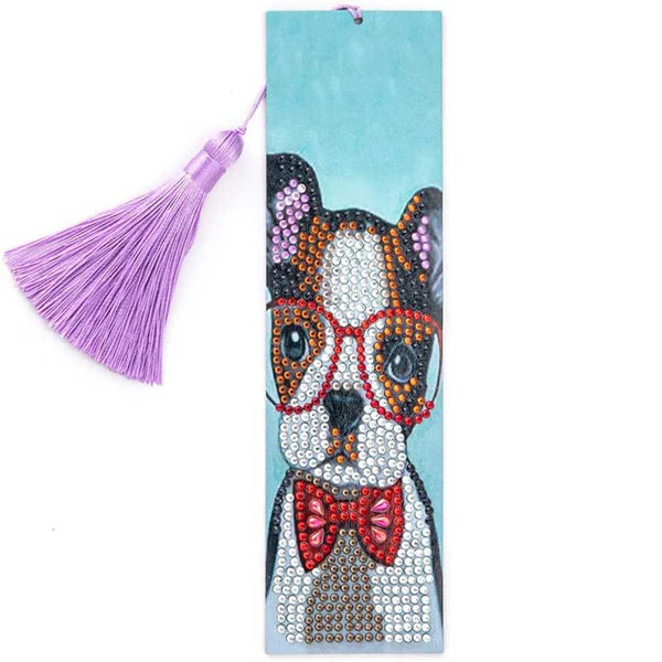 Diamond Painting Bookmark Dog