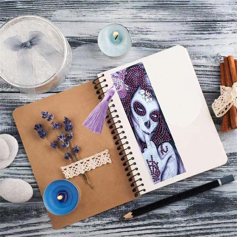 Diamond Painting Bookmark La Catrina