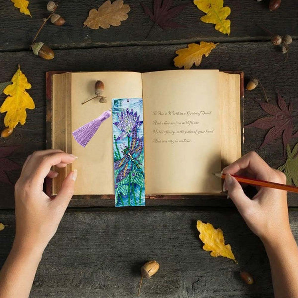 Diamond Painting Bookmark Dragonfly