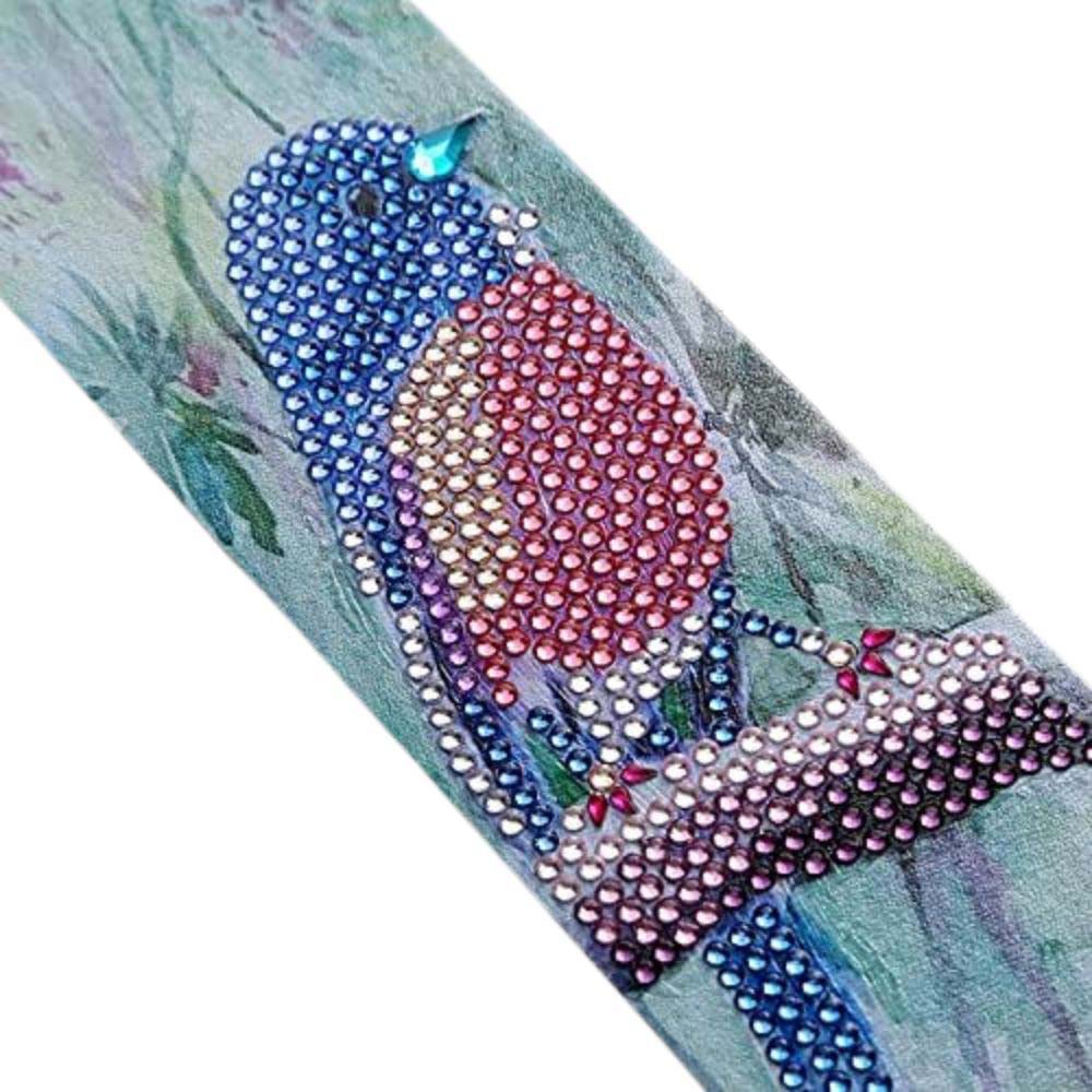 Diamond Painting Bookmark with Bird