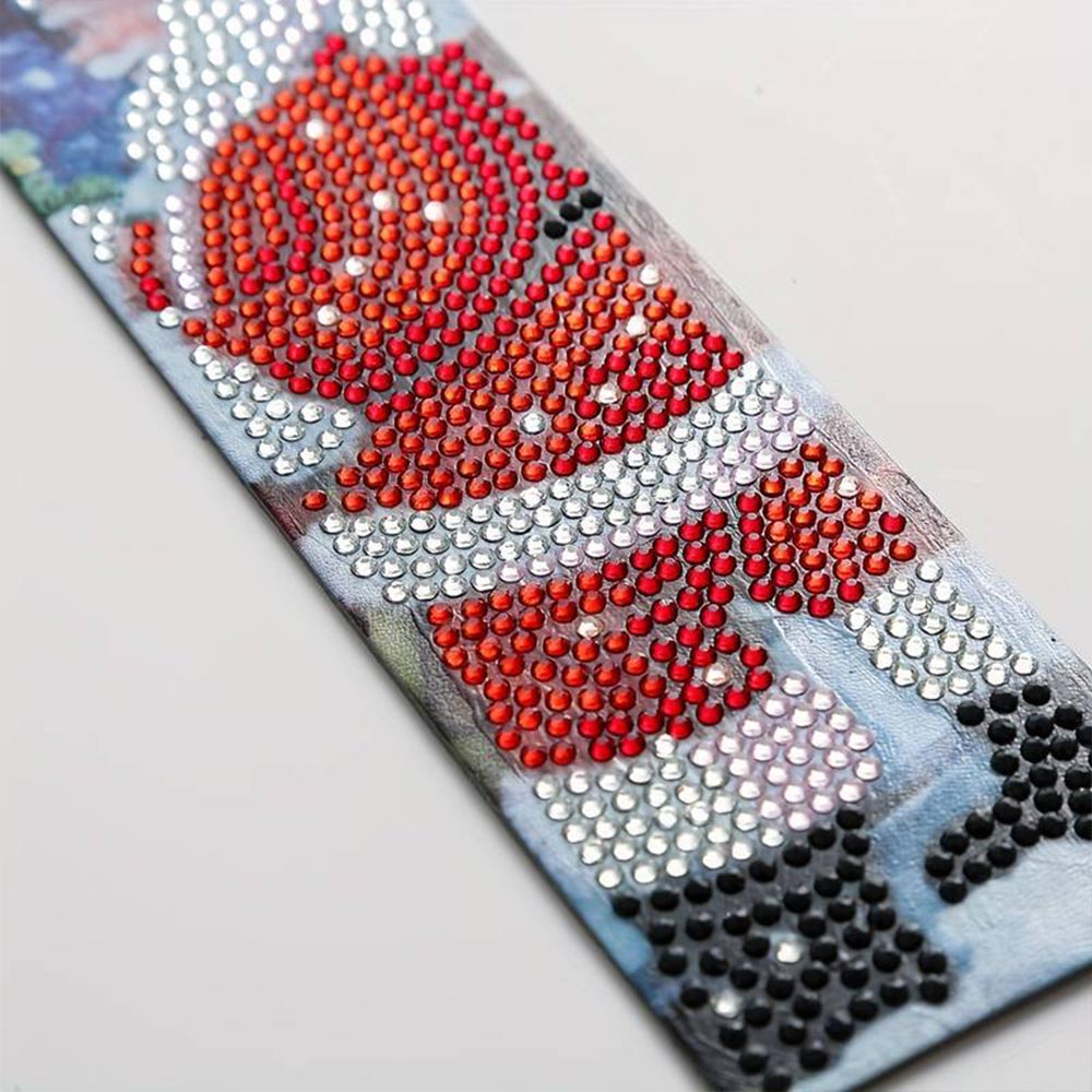 Diamond Painting Bookmark Santa Claus