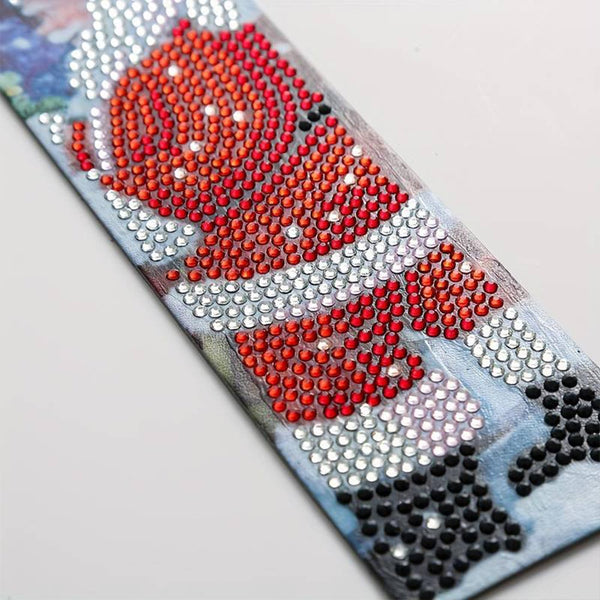 Diamond Painting Bookmark Santa Claus