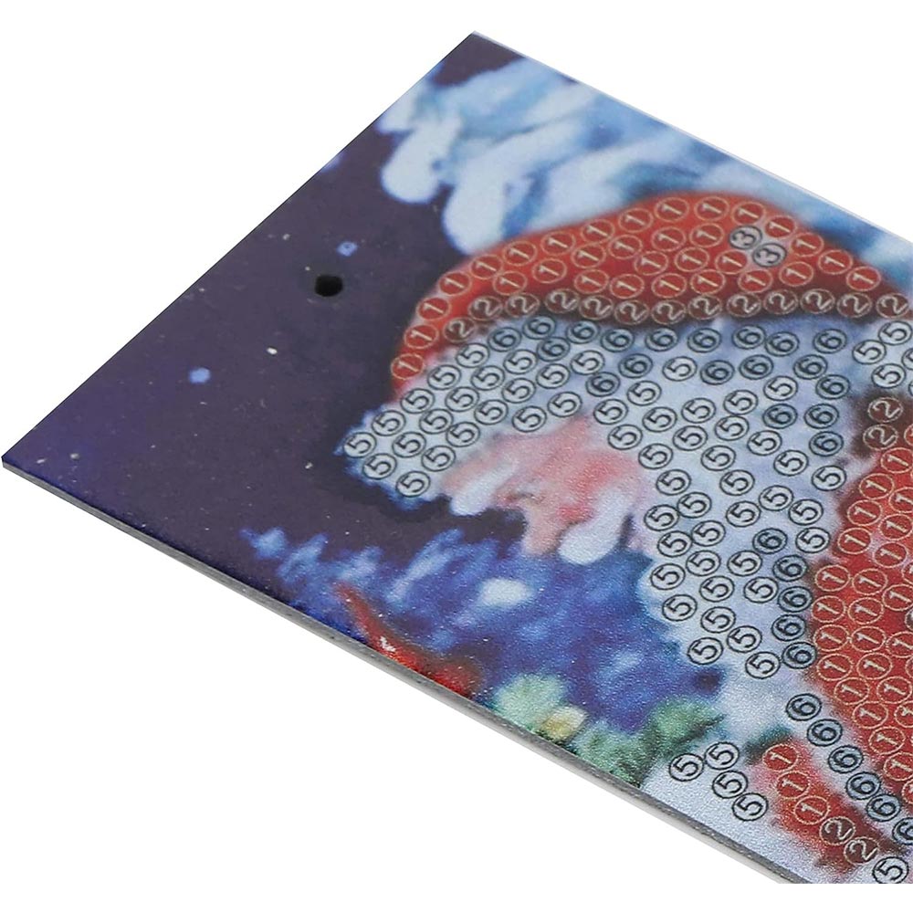 Diamond Painting Bookmark Santa Claus