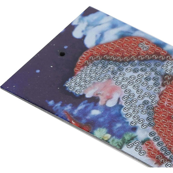 Diamond Painting Bookmark Santa Claus