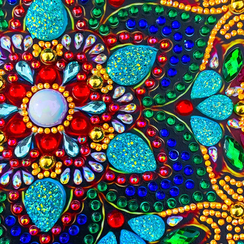 Diamond Painting Notebook with Flower