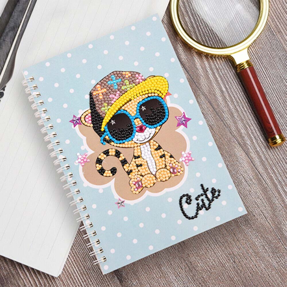 Diamond Painting Notebook Cute Cat