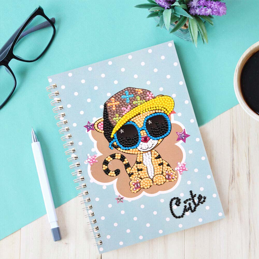 Diamond Painting Notebook Cute Cat
